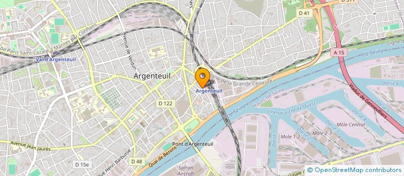 localisation de l'entreprise POP SOLAR  ARGENTEUIL