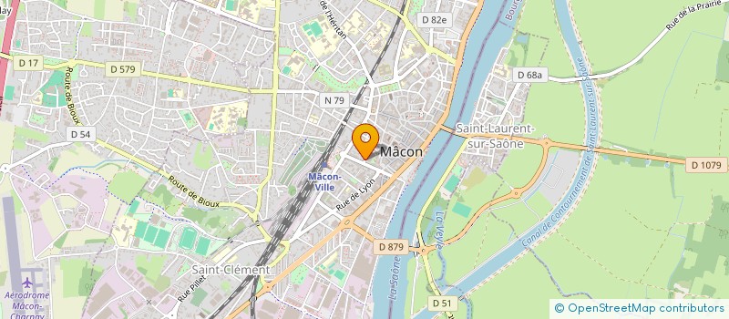 localisation de l'entreprise POP THE BALLOON à MACON