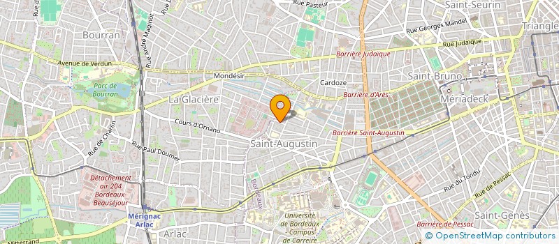 localisation de l'entreprise POP THEAT EVENTS  BORDEAUX