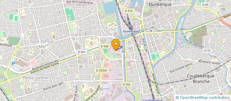 localisation de l'entreprise POP UP DUNKERQUE à DUNKERQUE