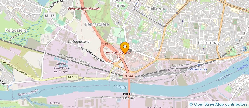 localisation de l'entreprise POP3P S.A.S. à NANTES