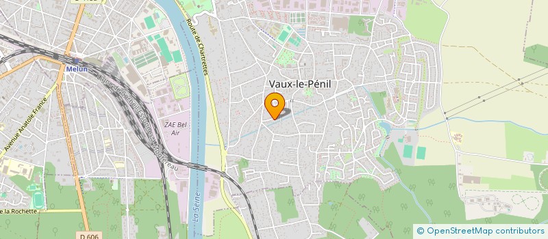 localisation de l'entreprise POPAL à VAUX-LE-PENIL