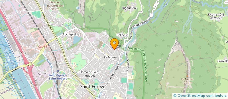 localisation de l'entreprise POPAMAGUA  SAINT-EGREVE