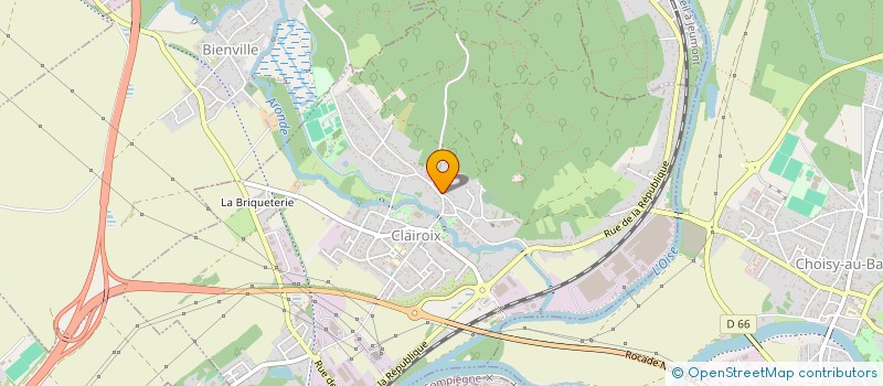 localisation de l'entreprise POPCORN CONSEIL  CLAIROIX