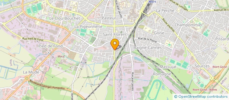 localisation de l'entreprise POPCORN EVENT  NIORT