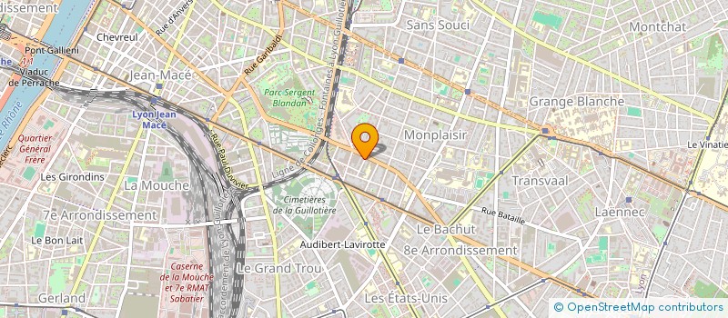 localisation de l'entreprise POPCORN IMMOBILIER  LYON