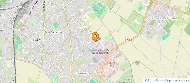 localisation de l'entreprise POPCORN REBORN à ARRAS