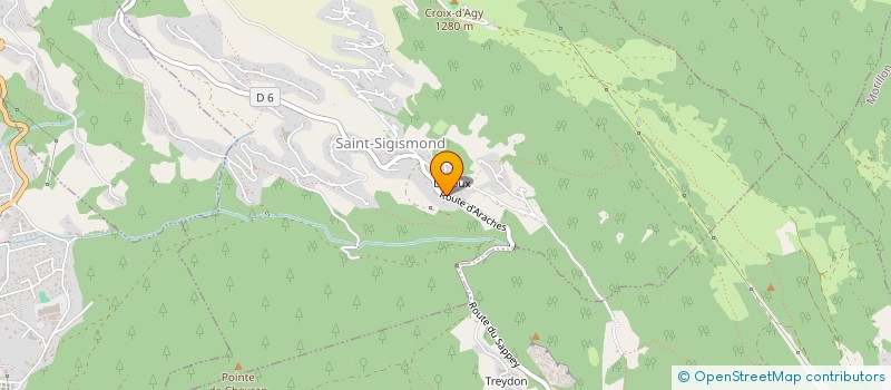 localisation de l'entreprise POPEC  SAINT-SIGISMOND