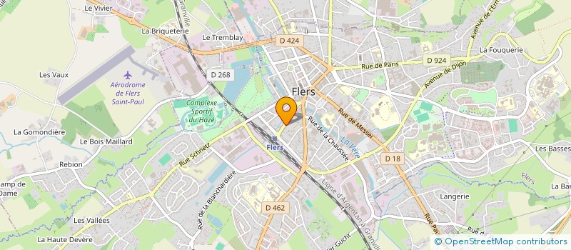 localisation de l'entreprise POPESCU à FLERS