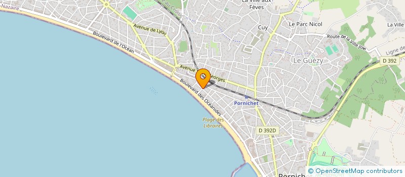 localisation de l'entreprise POPETSKA à PORNICHET