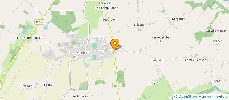 localisation de l'entreprise POPEYE  CREDIN