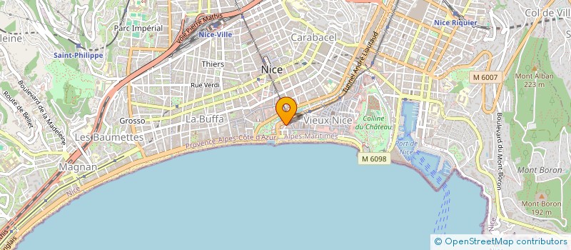 localisation de l'entreprise POPI à NICE