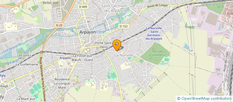 localisation de l'entreprise POPILIX  LA NORVILLE