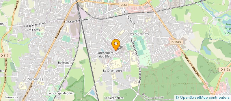 localisation de l'entreprise POPIN S à BOURG-EN-BRESSE