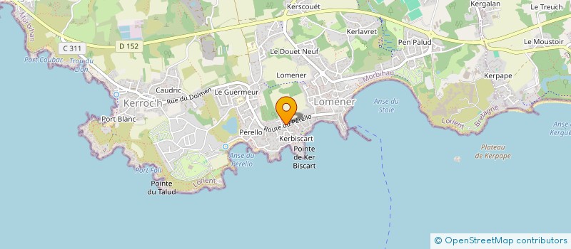 localisation de l'entreprise POPINNSS à PLOEMEUR