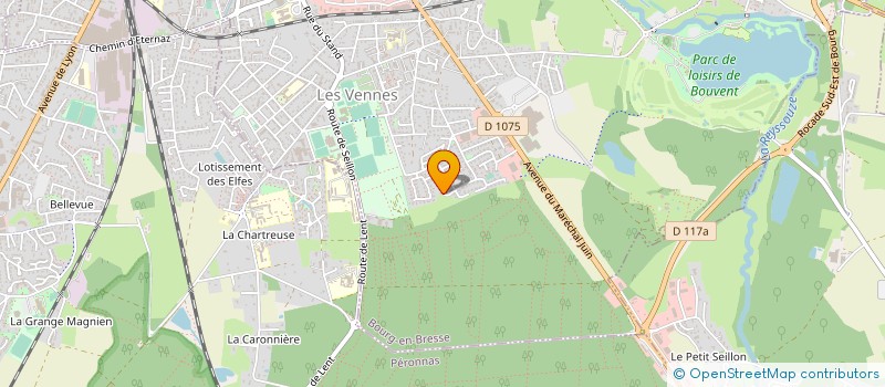 localisation de l'entreprise POPKOM à BOURG-EN-BRESSE