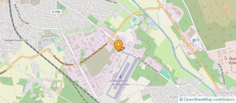 localisation de l'entreprise POPLAV  HAGUENAU