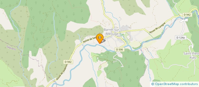 localisation de l'entreprise POPOMME DES ALPES  VENTAVON