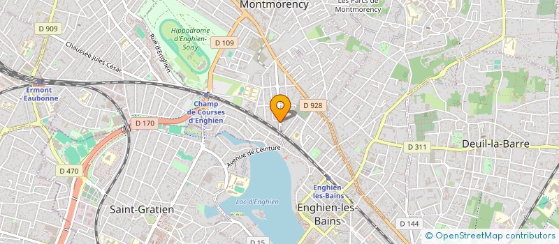 localisation de l'entreprise POPORO à SOISY-SOUS-MONTMORENCY