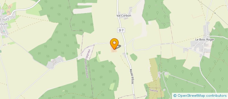 localisation de l'entreprise POPOT EXPERTISES SELARL  VEXIN-SUR-EPTE