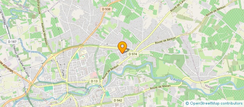 localisation de l'entreprise POPOTAM  CARPENTRAS