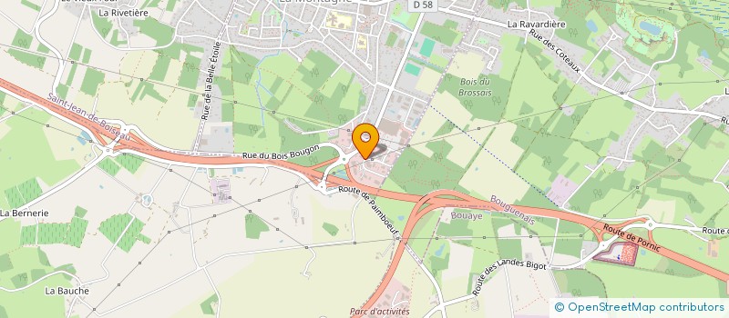 localisation de l'entreprise POPOTE & BIERES  LA MONTAGNE