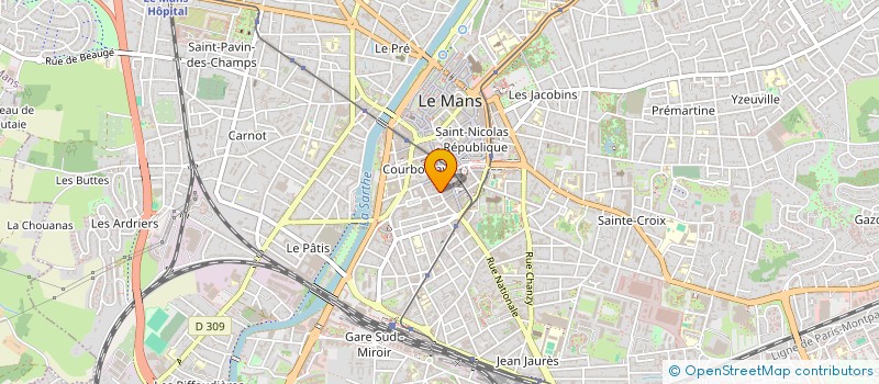 localisation de l'entreprise POPOTE & PAPILLES à LE MANS