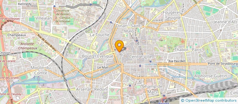 localisation de l'entreprise POPOTE & POTINS II à RENNES
