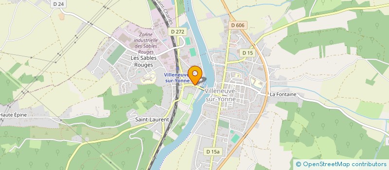 localisation de l'entreprise POPOTE SENS à VILLENEUVE-SUR-YONNE