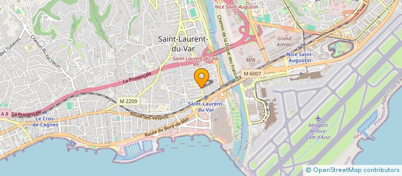 localisation de l'entreprise POPOTTE à SAINT-LAURENT-DU-VAR