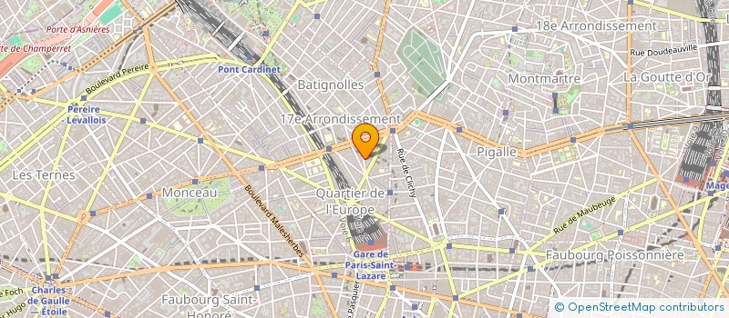 localisation de l'entreprise POPOVIC à PARIS