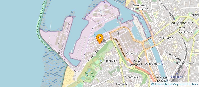 localisation de l'entreprise POPPE BOULOGNE SARL à LE PORTEL