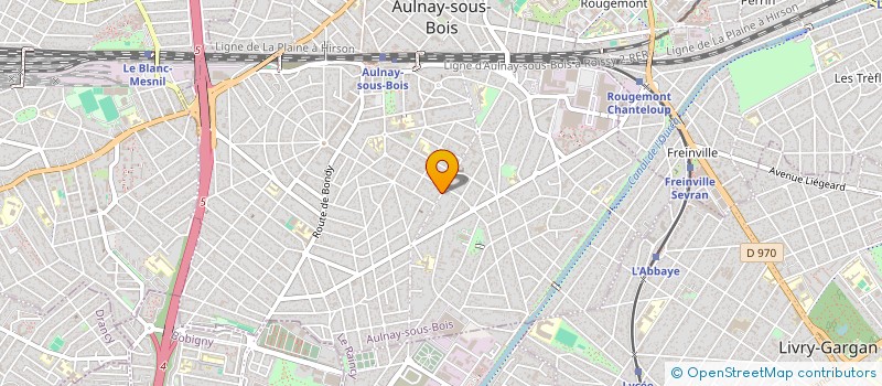 localisation de l'entreprise POPPE PRODUCTION à AULNAY-SOUS-BOIS