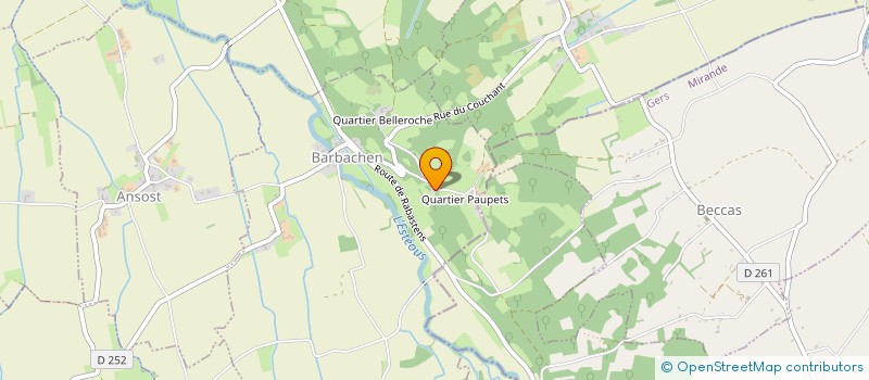 localisation de l'entreprise POPPETS  BARBACHEN