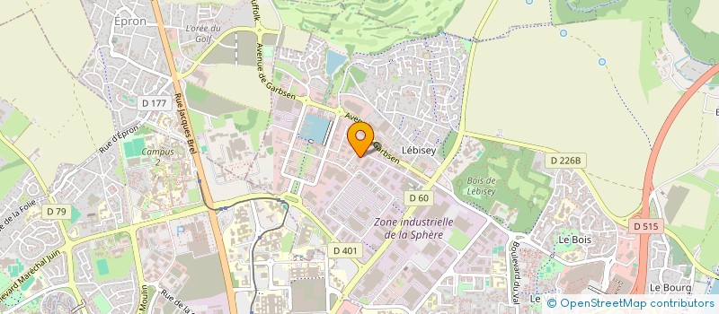 localisation de l'entreprise POPPIES à HEROUVILLE-SAINT-CLAIR