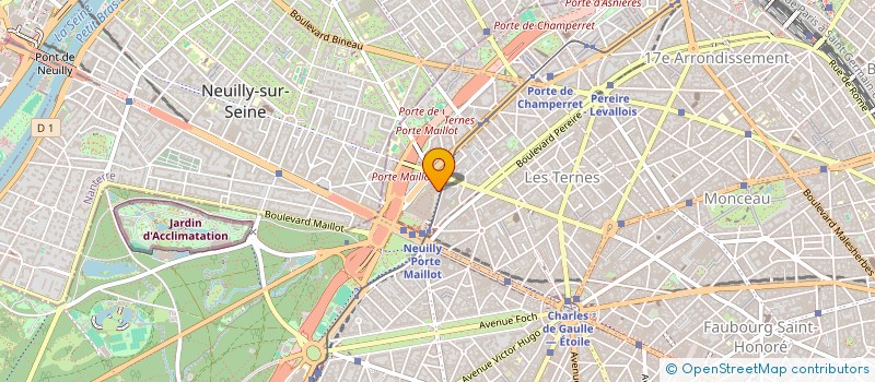 localisation de l'entreprise POPPINS SAS  PARIS