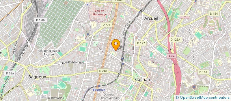 localisation de l'entreprise POPPMO à CACHAN