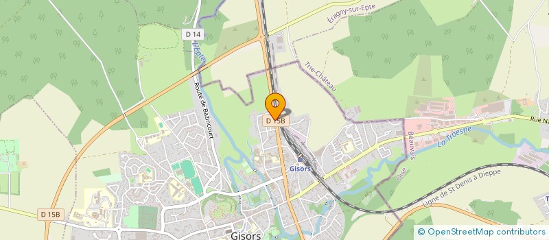 localisation de l'entreprise POPPY à GISORS