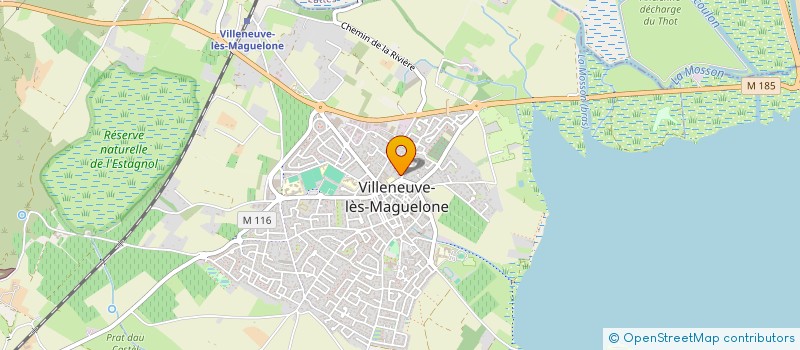 localisation de l'entreprise POPPY 516  VILLENEUVE-LES-MAGUELONE