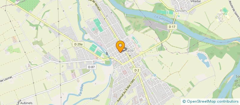 localisation de l'entreprise POPPY  GRENADE