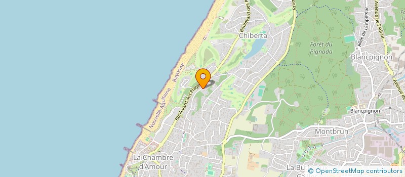 localisation de l'entreprise POPPY  ANGLET