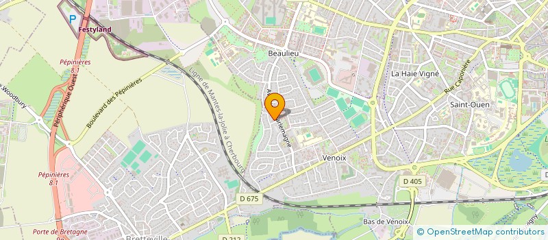 localisation de l'entreprise POPPY à CAEN