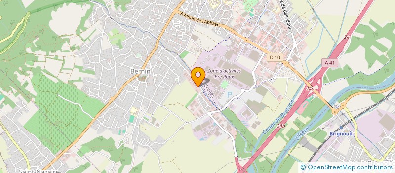 localisation de l'entreprise POPPY BLOOM  BERNIN