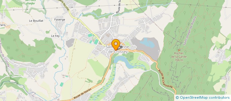 localisation de l'entreprise POPPY FLEURS  SAINT-ETIENNE-DE-CROSSEY