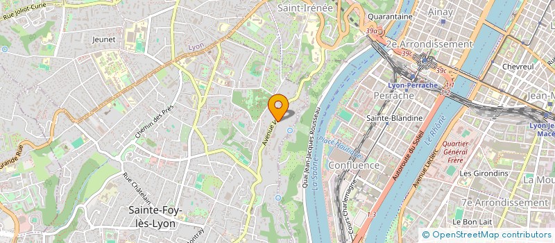 localisation de l'entreprise POPPY INVESTISSEMENTS  SAINTE-FOY-LES-LYON