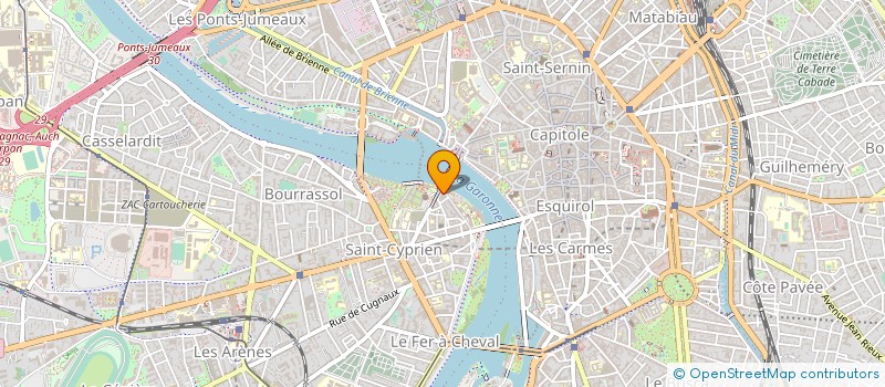 localisation de l'entreprise POPPYPRESS à TOULOUSE