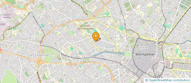 localisation de l'entreprise POPPYS à MONTPELLIER