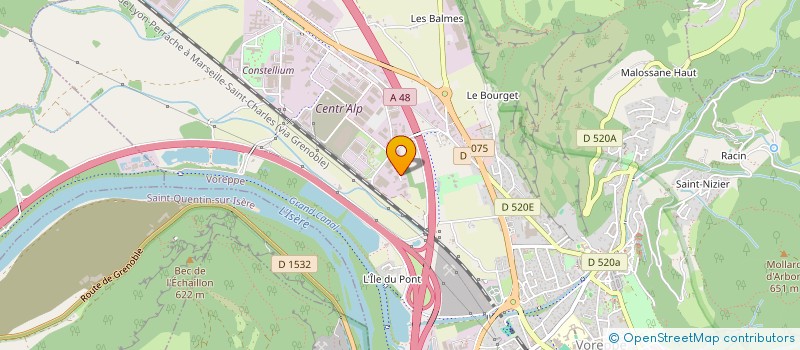 localisation de l'entreprise POPS à VOREPPE