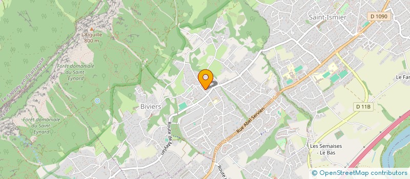 localisation de l'entreprise POPS  VIZILLE