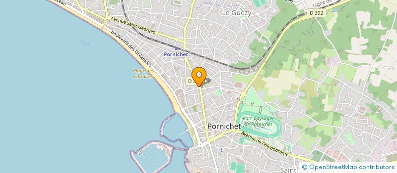 localisation de l'entreprise POPS à PORNICHET